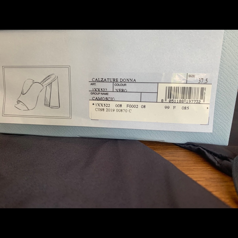 Suede Prada Mules - Picture 6 of 6